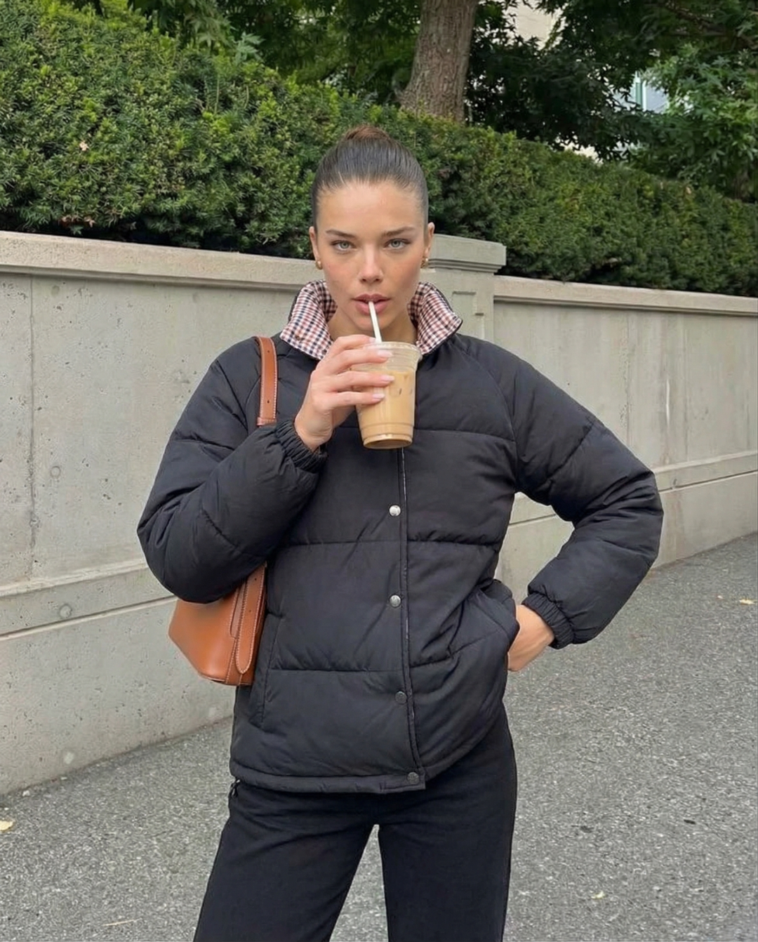 Poppy | Quilted Padded Bomber Jacket