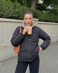 Poppy | Quilted Padded Bomber Jacket