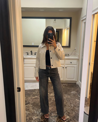 Blythe | Cropped Button-Front Shacket