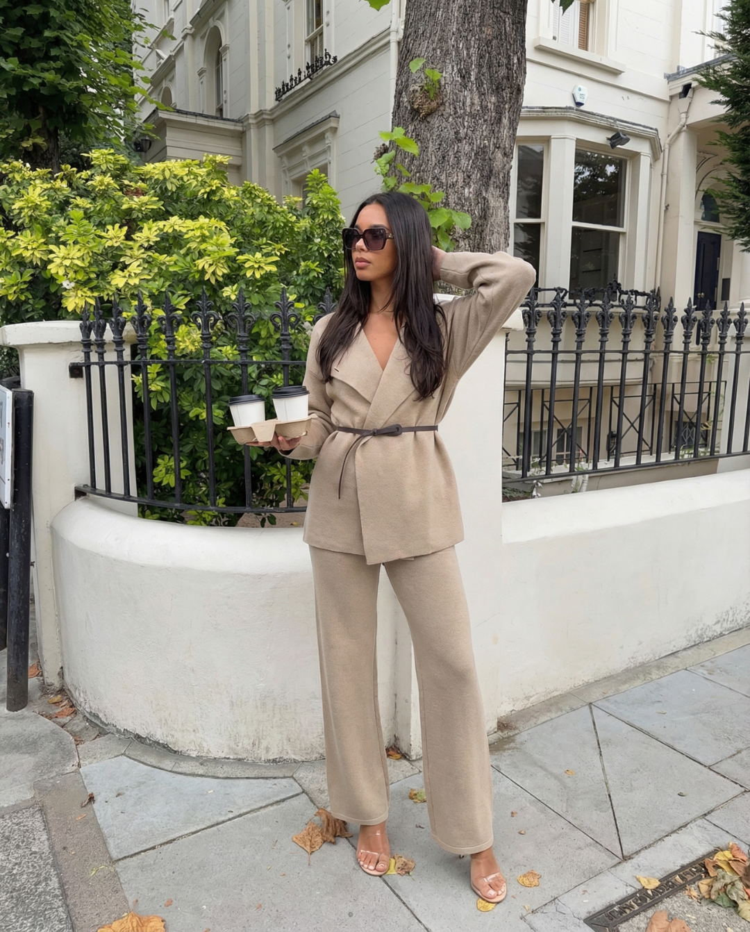 Cora | Relaxed Ribbed Knit Co-ord Set