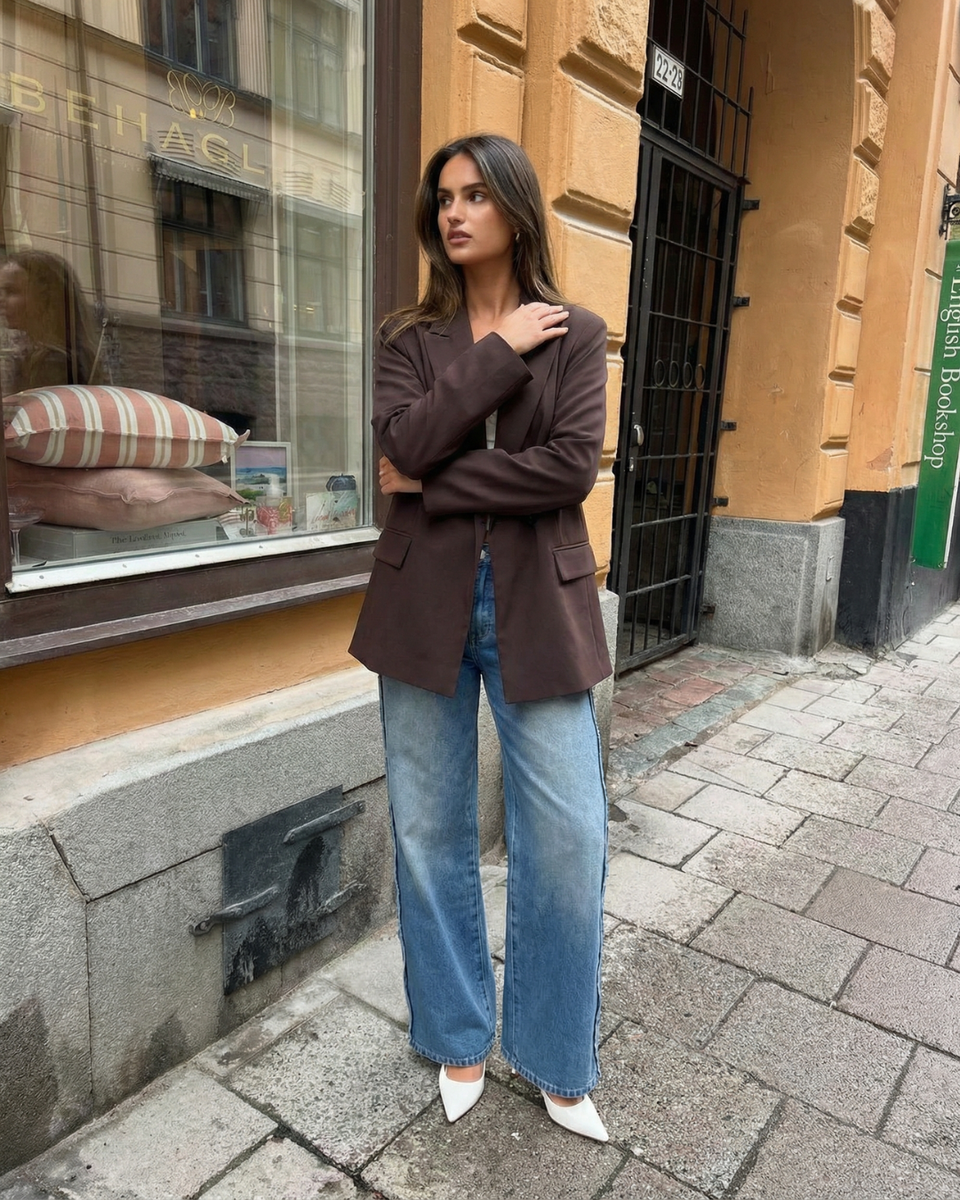 Evie | Oversized Double Breasted Blazer