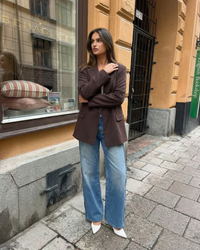 Evie | Oversized Double Breasted Blazer