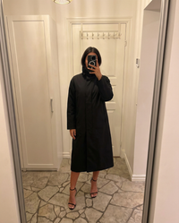 Connie | Midi Trench Coat with Stand Collar