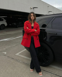 Lara | Double Breasted Longline Coat