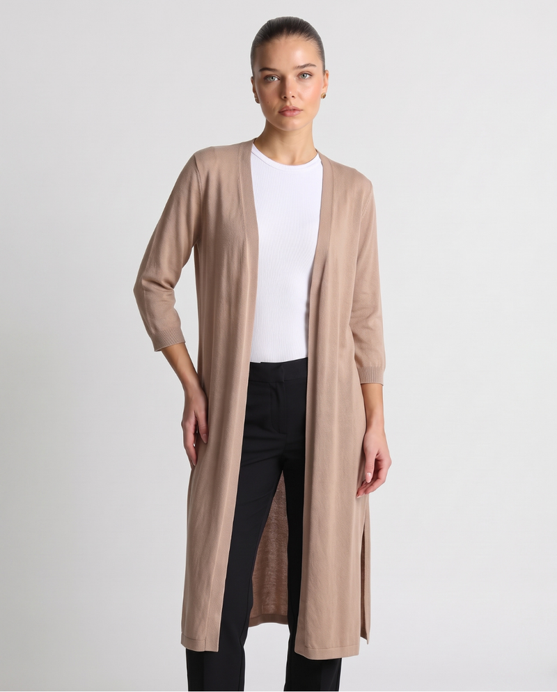 Galatea | Women's Long Duster Cardigan Open Front