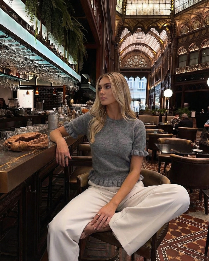 Delilah | ruffle top