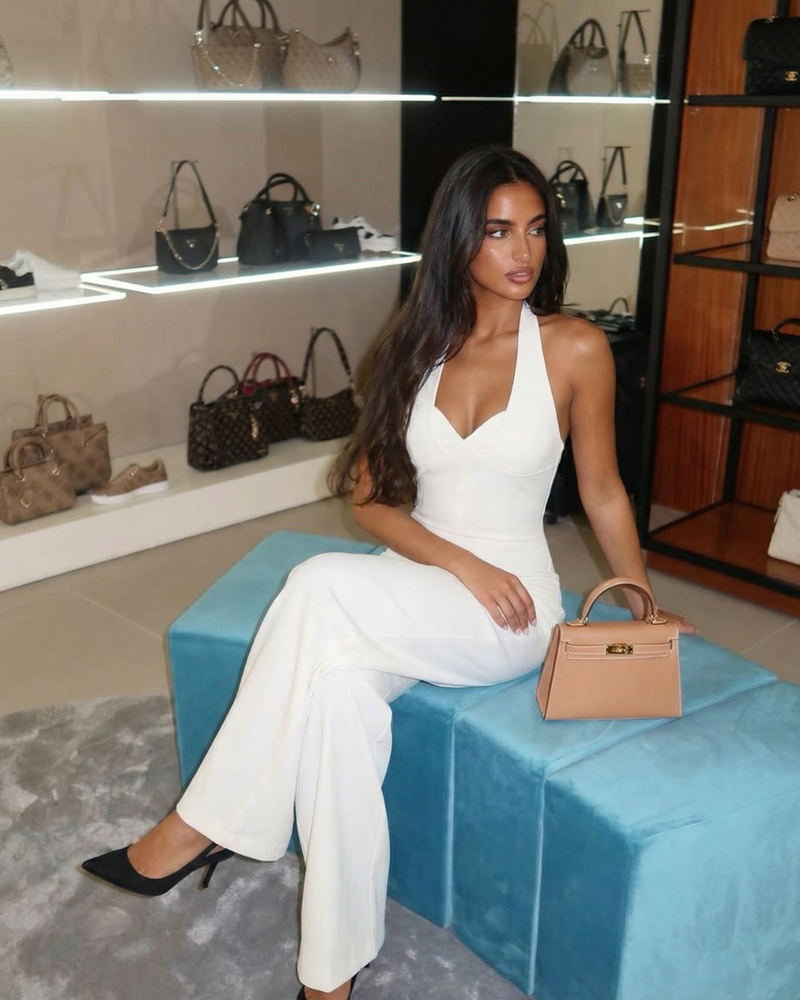 Lola | halter jumpsuit