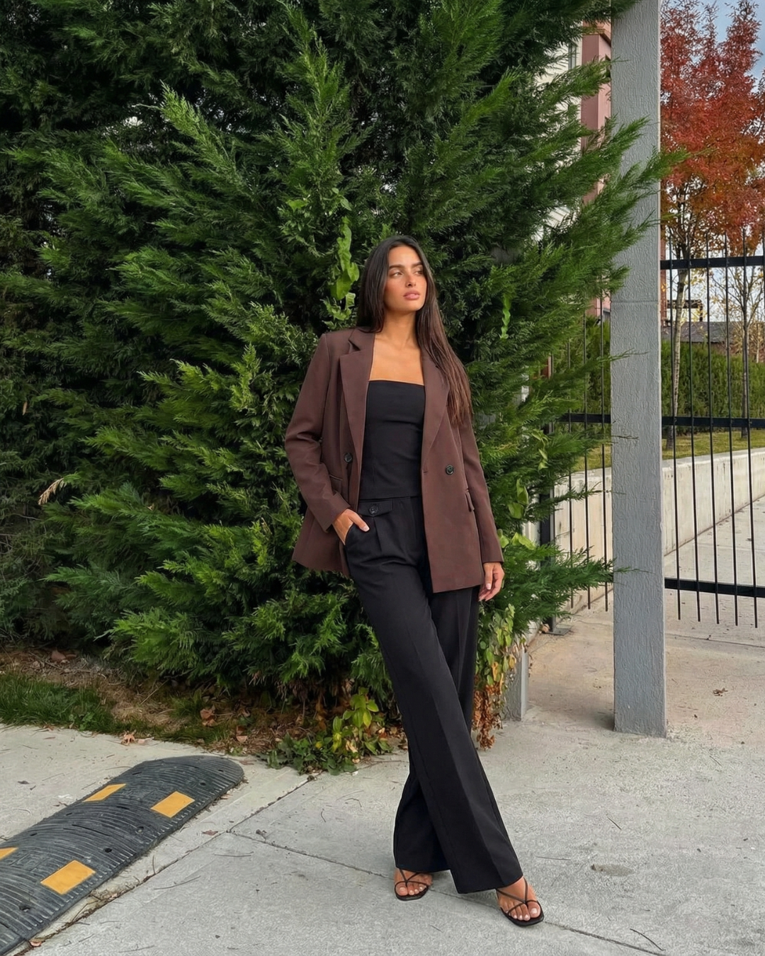 Mia | Oversized Double Breasted Suiting Blazer