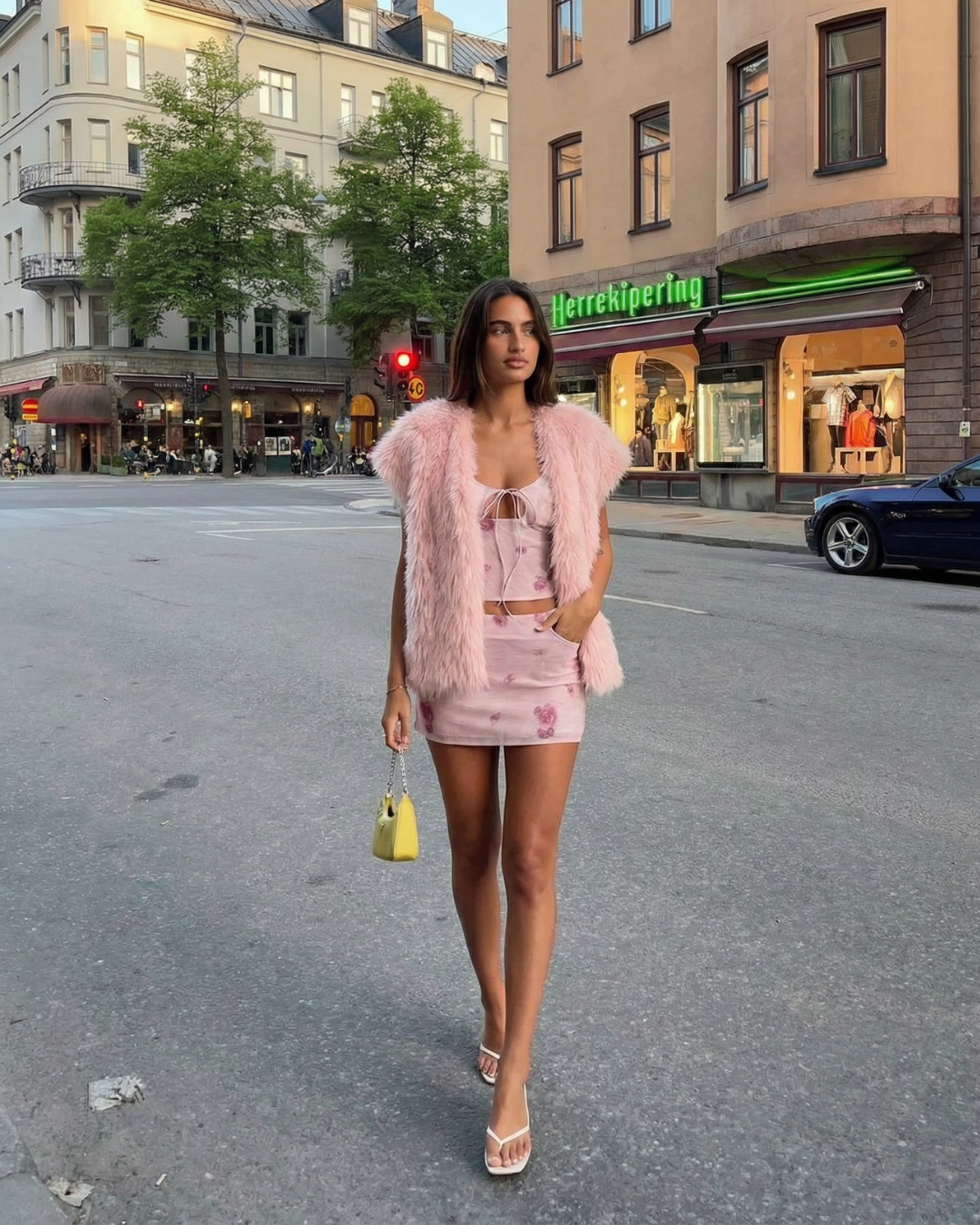 Nola | Casual Fluffy Faux Fur Coat