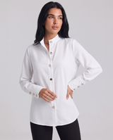 Juliana | Women's Long Sleeve Button Down Blouse Collared