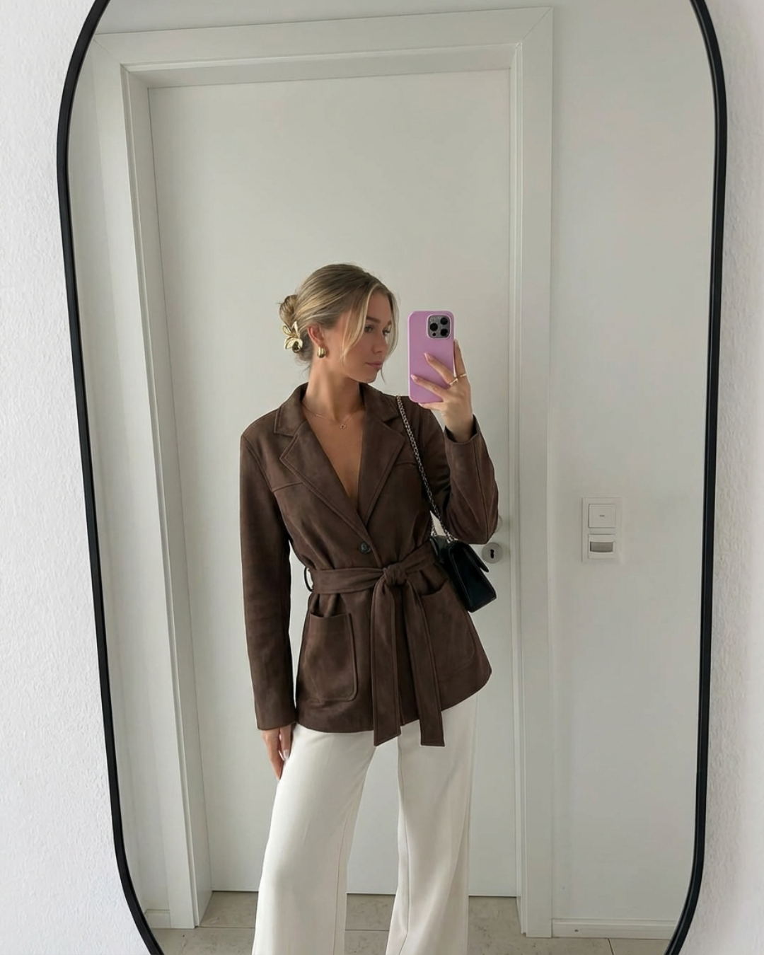 Arabella | Relaxed Belted Tailored Blazer