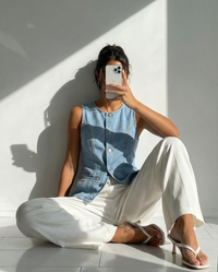 Harper | Denim Waistcoat
