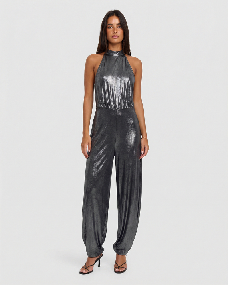 Ayla | halter jumpsuit