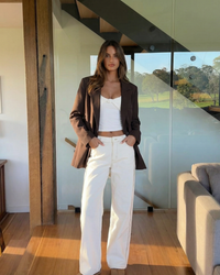 Victoria | Oversized Single Button Blazer
