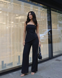 Rowan | Draped Strapless Top