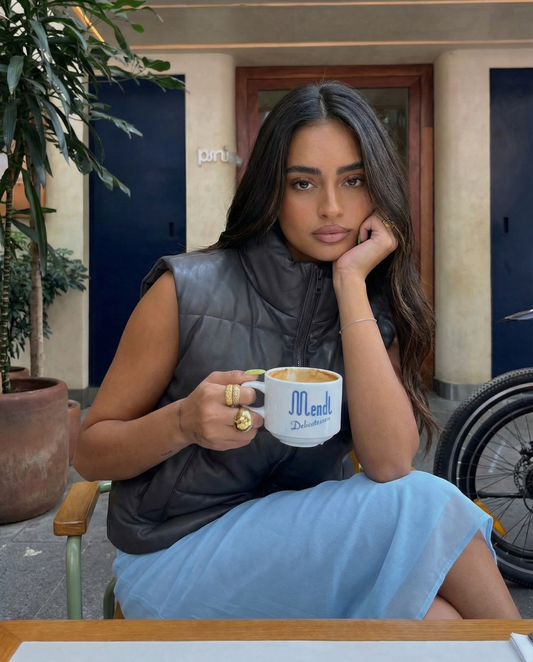 Ayla | Winter Puffer Jacket Grey Sleeveless Padded Zip Gilet