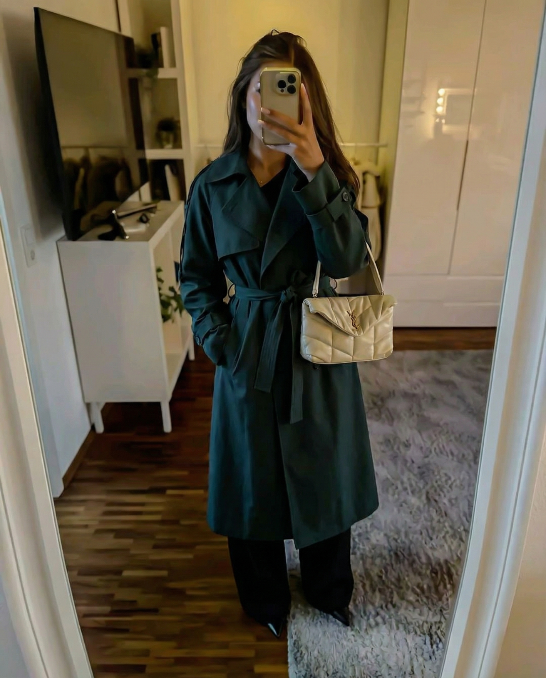 Bridget | Longline Belted Trench Coat