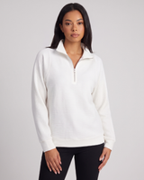 Seraphina | Women's Half Zip Funnel Neck Jumper