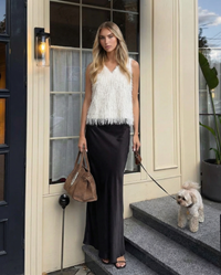 Gracie | Fluffy Textured Knit Vest