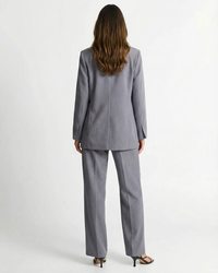 Amelia | Double-Breasted Blazer and Wide Leg Trouser Set