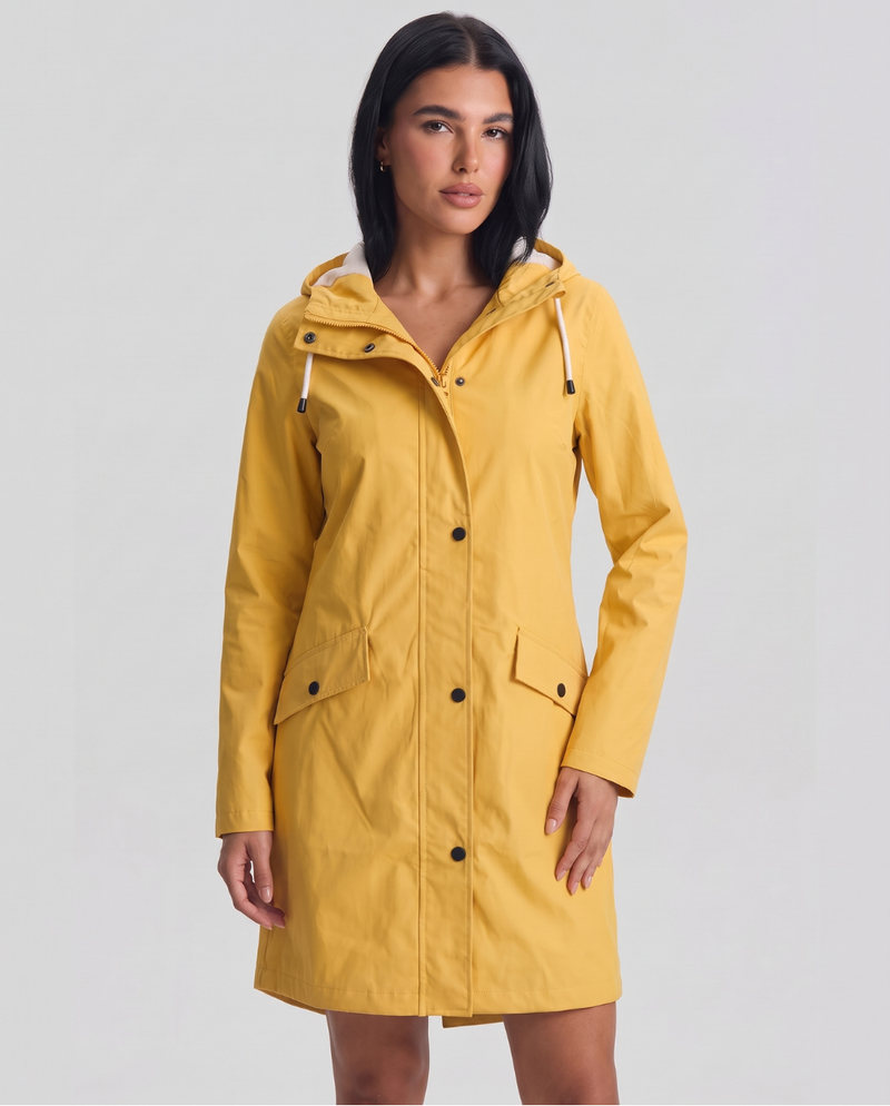 Apollonia | Women's Hooded Longline Parka with Pockets