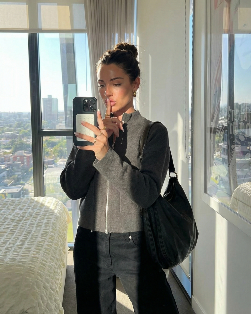 Ruby | cropped cardigan