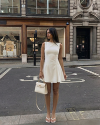 Lois | Flared Sleeveless Mini Dress