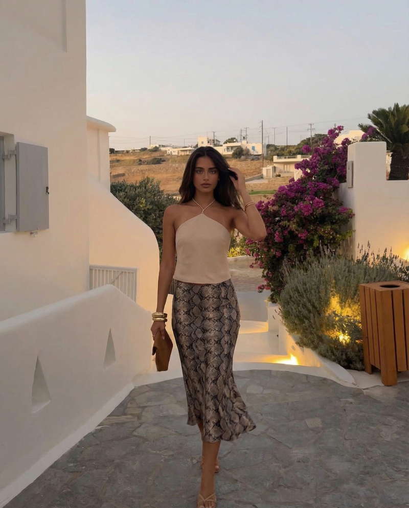 Yasmine | slip skirt