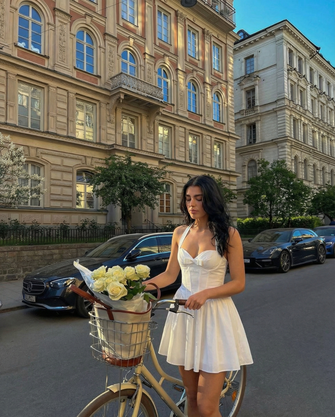 Elspeth | Sweetheart Halter Neck Mini Dress