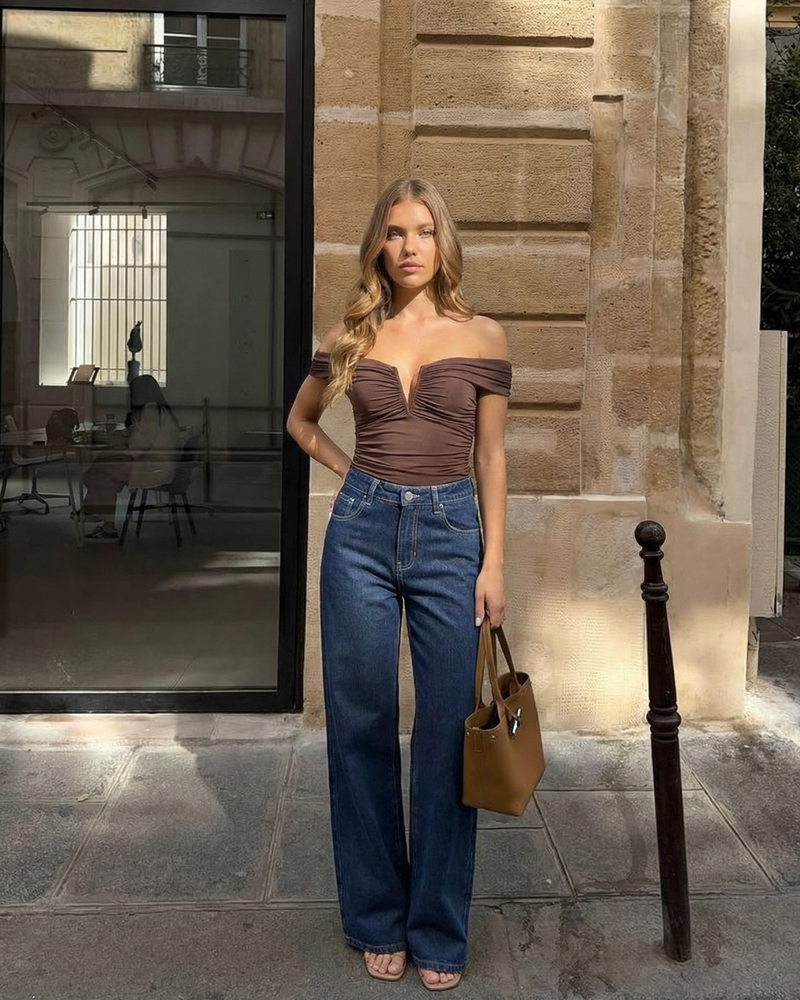 Tilly | off shoulder top