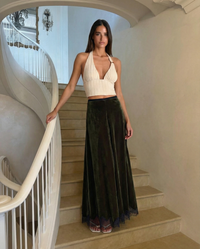 Sienna | flowy maxi skirt