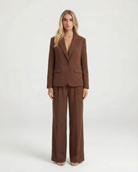 Verity | Tailored Blazer and Wide Leg Trouser Set