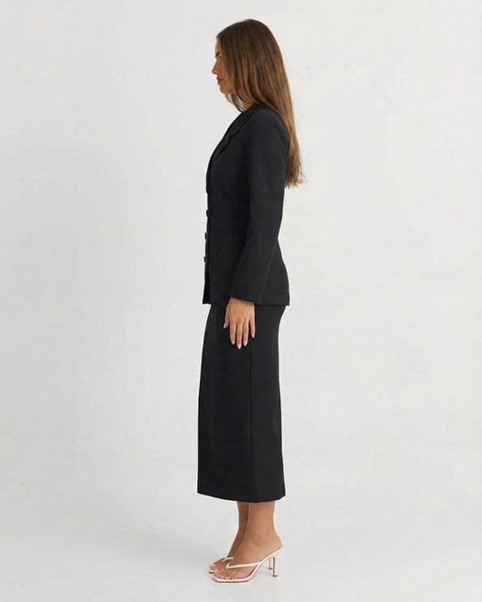 Victoria | Blazer & Midi Skirt Co-ord Set