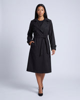 Bridget | Classic Longline Belted Trench Coat