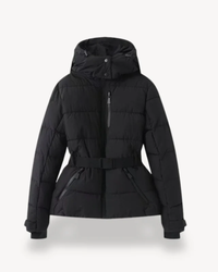 Vivienne | Hooded Belted Puffer Jacket