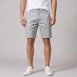 Gareth | Men's Solid Colour Cotton Breathable Chino Shorts