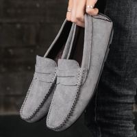 Nasir | Men's Suede Slip On Loafers