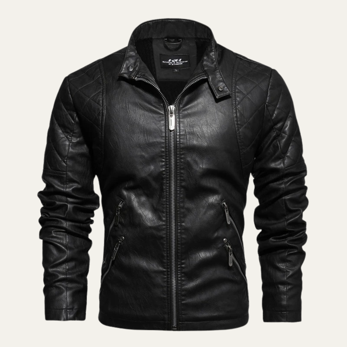 Merrick biker jacket Black