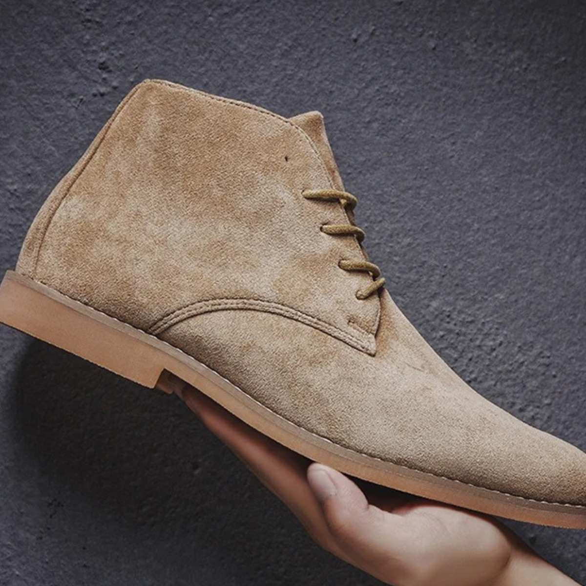 Jax men's suede chukka boots, view 10