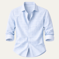 Sutcliffe striped button up shirt, fifth view