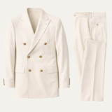 Maxwell | Slim Fit Double Breasted 2 Piece Formal Suit