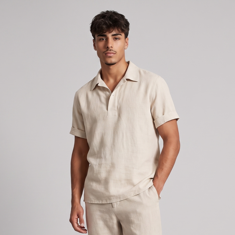 Lazarus | Breathable Short Sleeve Polo Shirt