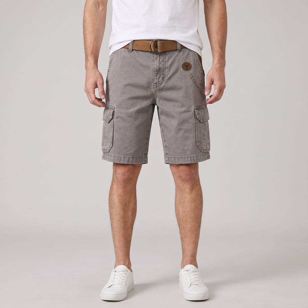 Chase | Multi Pocket Tactical Cargo Shorts with Belt