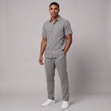 Preston | Casual Linen Summer Shirt and Trousers Set