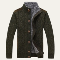 Cromwell cardigan in Green