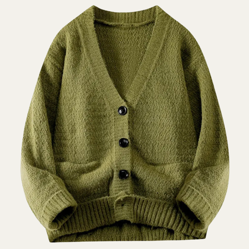 Gaskell cardigan in Green