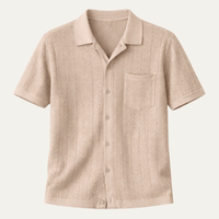 Lamont | Casual Knit Button Down Summer Shirt