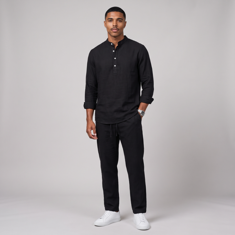 Brett | Henley Top and Trousers Lounge Co-Ord Set