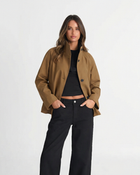 Abigail | Relaxed Cropped Cotton Jacket