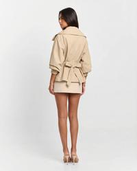 Beatrice | Belted Cropped Blazer